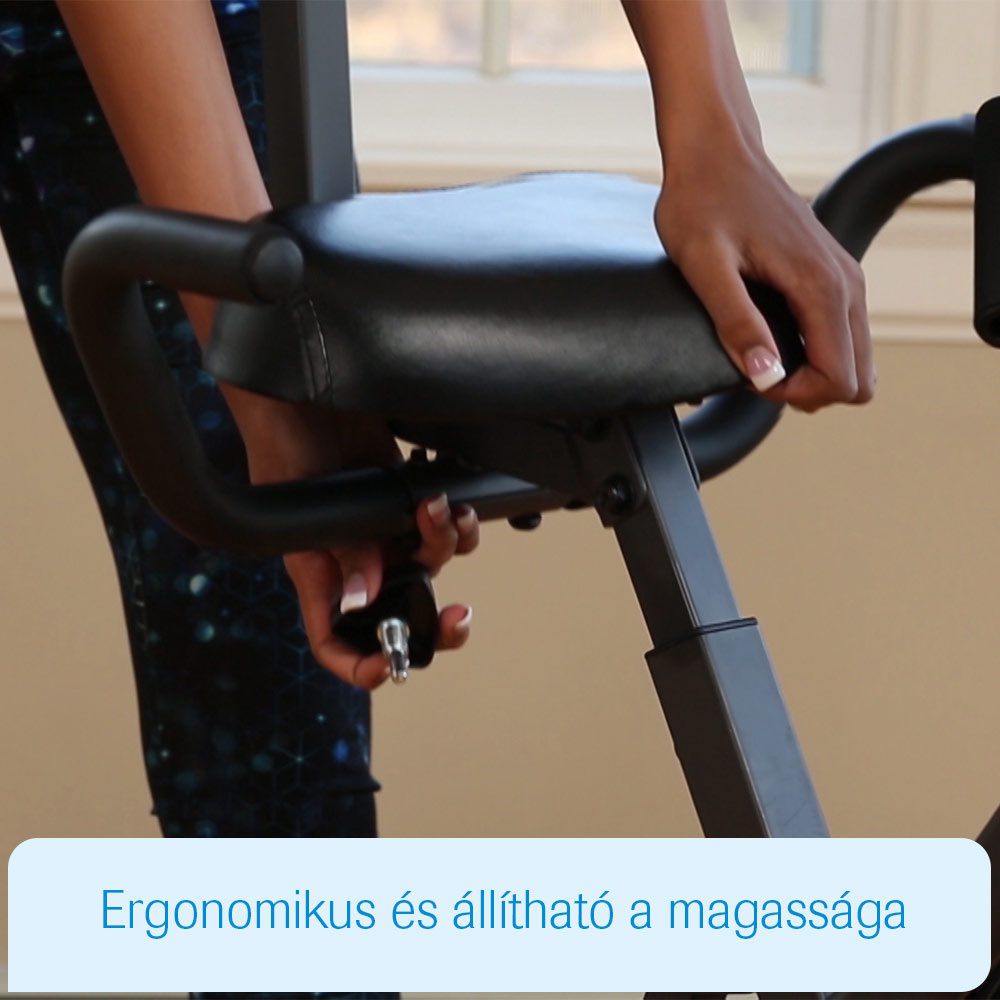 MEDIASHOP Slim Cycle szobakerékpár és fekvőkerékpár egyben, 8 pedál fokozat, 3 rúdfokozat