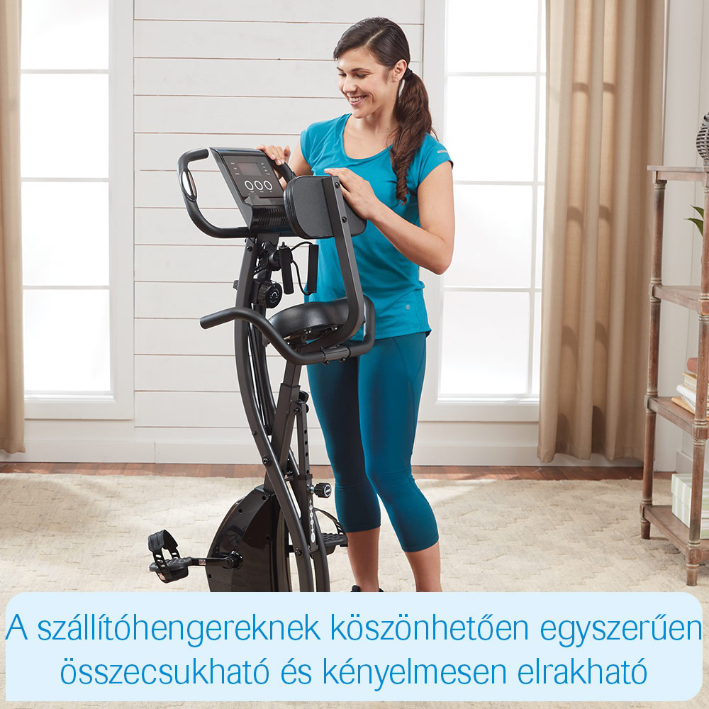 MEDIASHOP Slim Cycle szobakerékpár és fekvőkerékpár egyben, 8 pedál fokozat, 3 rúdfokozat