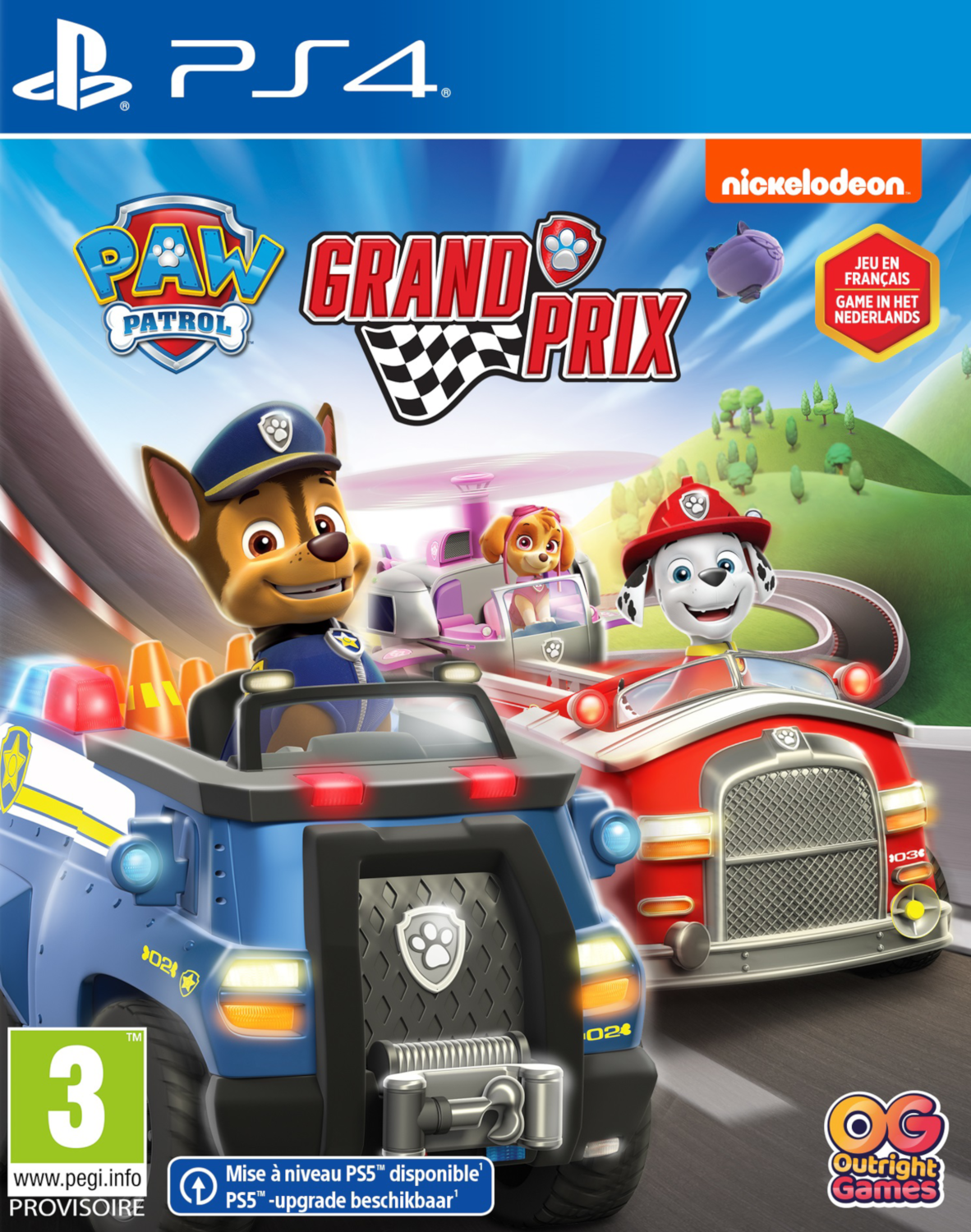 Paw Patrol Grand Prix NL/FR PS4