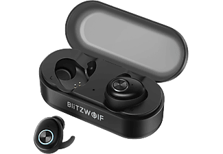 BLITZWOLF BW-FYE2 TWS vezeték nélküli fülhallgató mikrofonnal, fekete (SKUA26448)