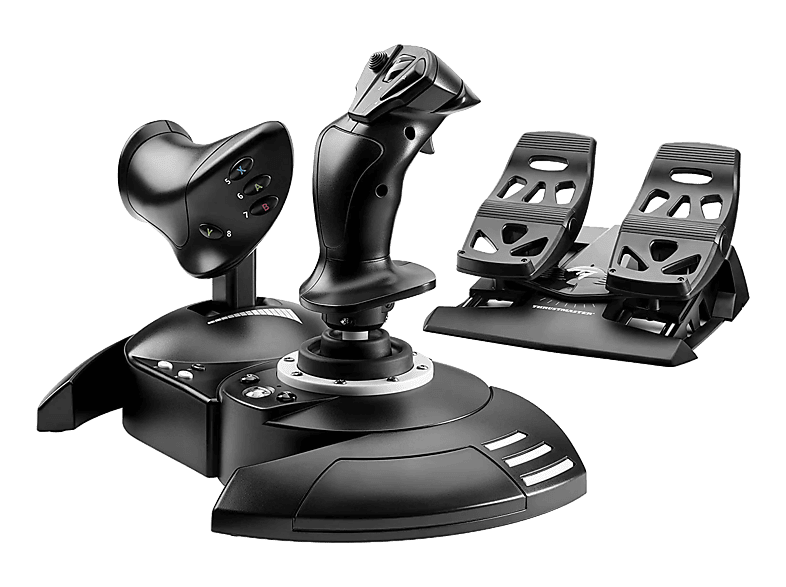 THRUSTMASTER T.Flight Full Kit X - Flugsimulations-Kit (Schwarz)