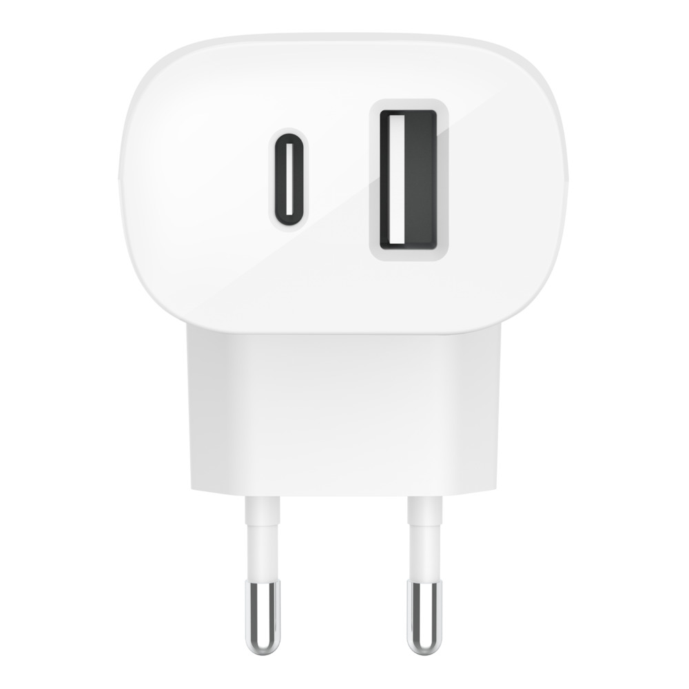 Belkin Dual Wandlader 37w - 25w Usb-c Pd Pps + 12w Usb-a afbeelding