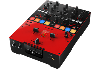PIONEER DJ DJM-S5 - Mixer per DJ (Nero/Rosso)