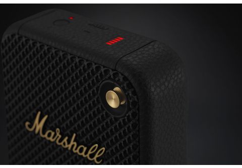 MARSHALL Enceinte portable Willen Black & Brass – MediaMarkt
