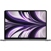 APPLE MacBook Air 13 Zoll, M2 Chip 8-Core und 8-Core GPU, 8GB RAM, 256 SSD, Space Grau (MLXW3D/A)