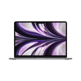 APPLE MacBook Air 13 Zoll, M2 Chip 8-Core und 8-Core GPU, 8GB RAM, 256 SSD, Space Grau (MLXW3D/A)
