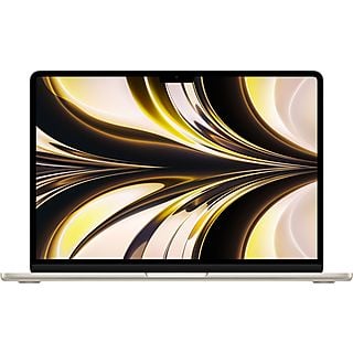 APPLE MacBook Air 13 Zoll, M2 Chip 8-Core und 8-Core GPU, 8GB RAM, 256 SSD, Polarstern (MLY13D/A)