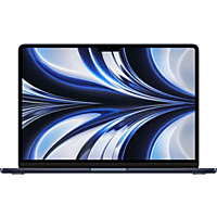 APPLE MacBook Air 13 Zoll, M2 Chip 8-Core und 8-Core GPU, 8GB RAM, 256 SSD, Mitternacht (MLY33D/A)