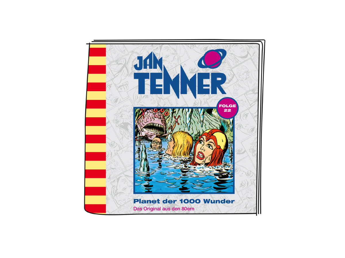 BOXINE Wunder Planet TENNER TONIES FIGUR der JAN Tonies-Figur 1000