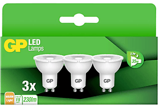 GP 087427 Ledlamp 3.7 - 35 W GU10 Warmwit 3-pack