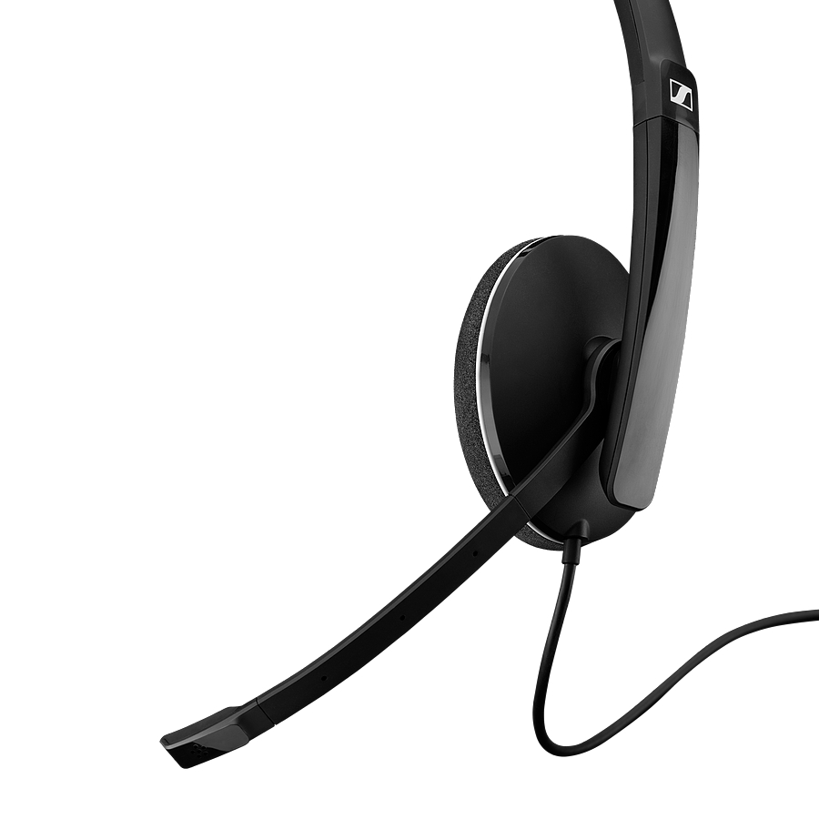 SENNHEISER PC 8.2 USB, On-ear Headset Schwarz
