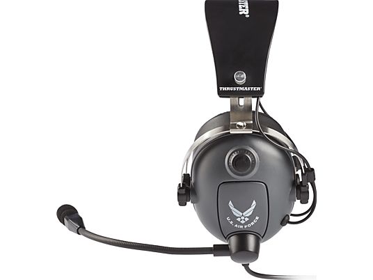 THRUSTMASTER T.Flight U.S. Air Force Edition-DTS - Gaming-Headset (Grau/Schwarz/Silber)