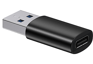 BASEUS Ingenuity Mini OTG Adaptör USB 3.1 to Type-C Dönüştürücü Siyah_1