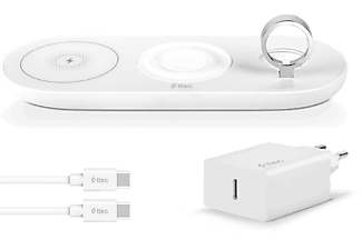 TTEC SmartCharger Air iPhone+Apple Watch+AirPods Kablosuz Hızlı Şarj Cihazı Outlet 1219861