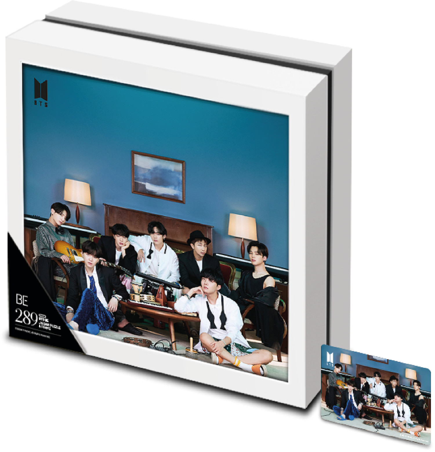 BTS - Be-Band 289 darabos puzzle + fotókártya