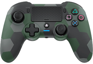 NACON vezeték nélküli aszimmetrikus kontroller, zöld / terepmintás (PlayStation 4)