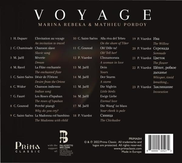Marina Rebeka - Voyage  - (CD)