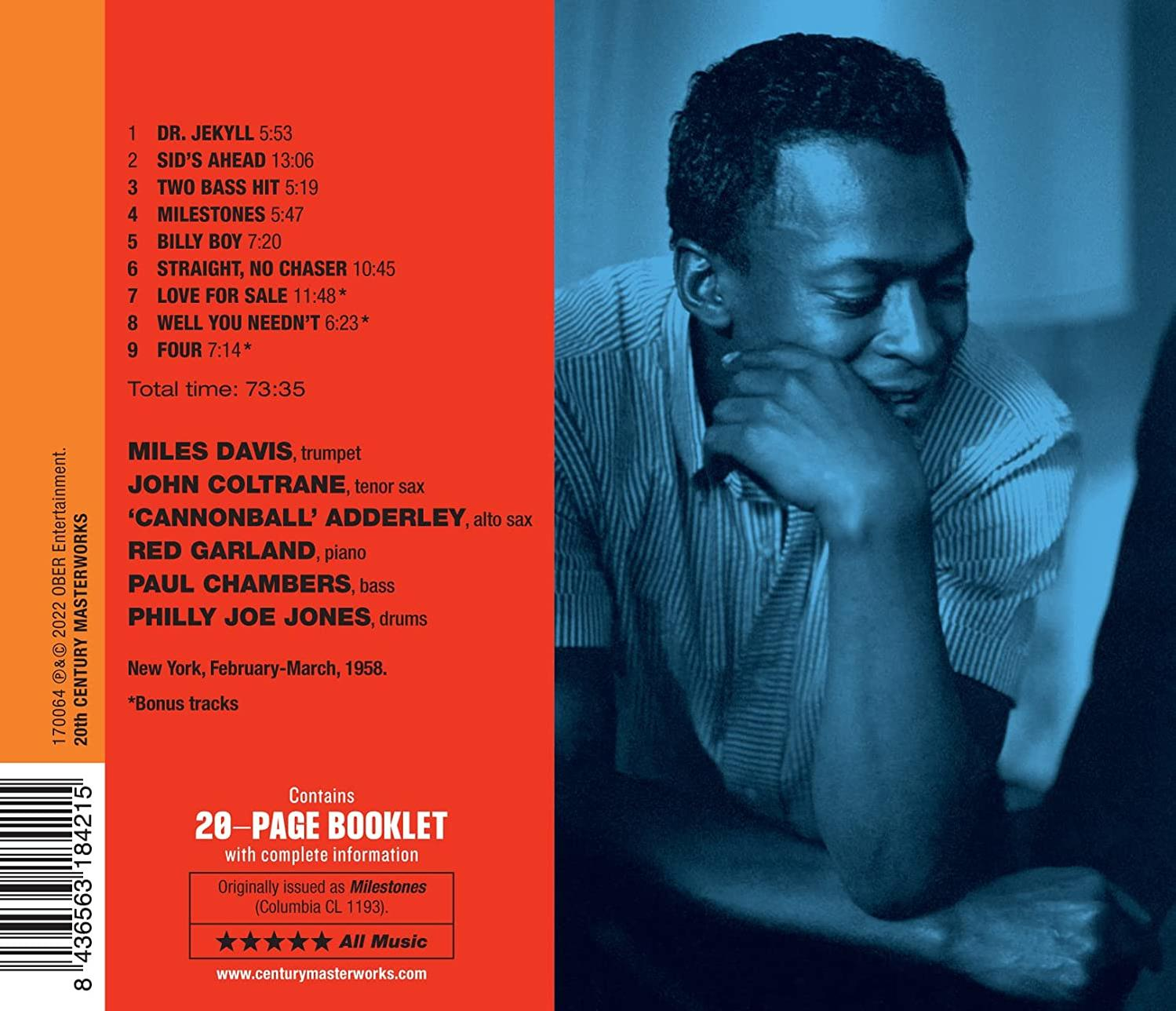 Miles Davis - Milestones  - (CD)