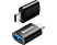 BASEUS Ingenuity Mini OTG Adaptör Type-C to USB 3.1 Dönüştürücü Siyah