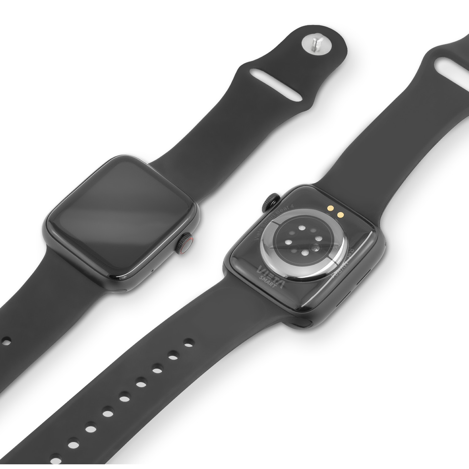 Smartwatch - Vieta Pro Beat 4, Bluetooth, Resistente al agua, IP67, Autonomía 3 días, Negro