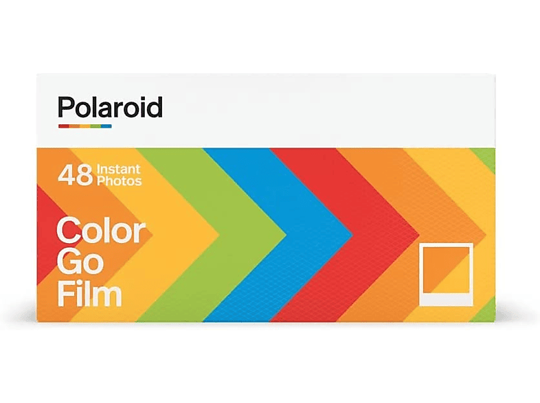 Polaroid Sofortbildfilm Go Color Film 3er Pack (48 Fotos)