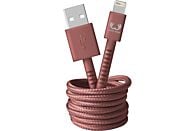 FRESH 'N REBEL USB-A-naar-Lightning 2m Safari Red