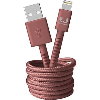 FRESH 'N REBEL USB-A-naar-Lightning 2m Safari Red