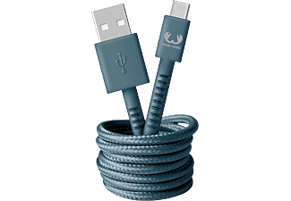 FRESH 'N REBEL USB-A-naar-USB-C 2m Dive Blue