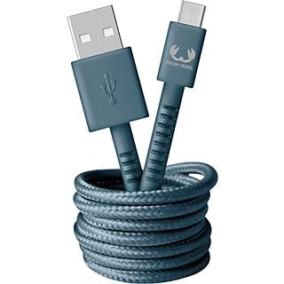 FRESH 'N REBEL USB-A-naar-USB-C 2m Dive Blue