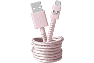 FRESH 'N REBEL USB-A-naar-USB-C 2m Smokey Pink