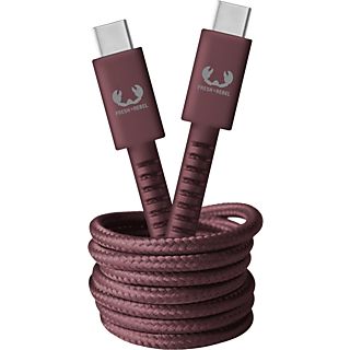 FRESH 'N REBEL USB-C-naar-USB-C 2m Deep Mauve