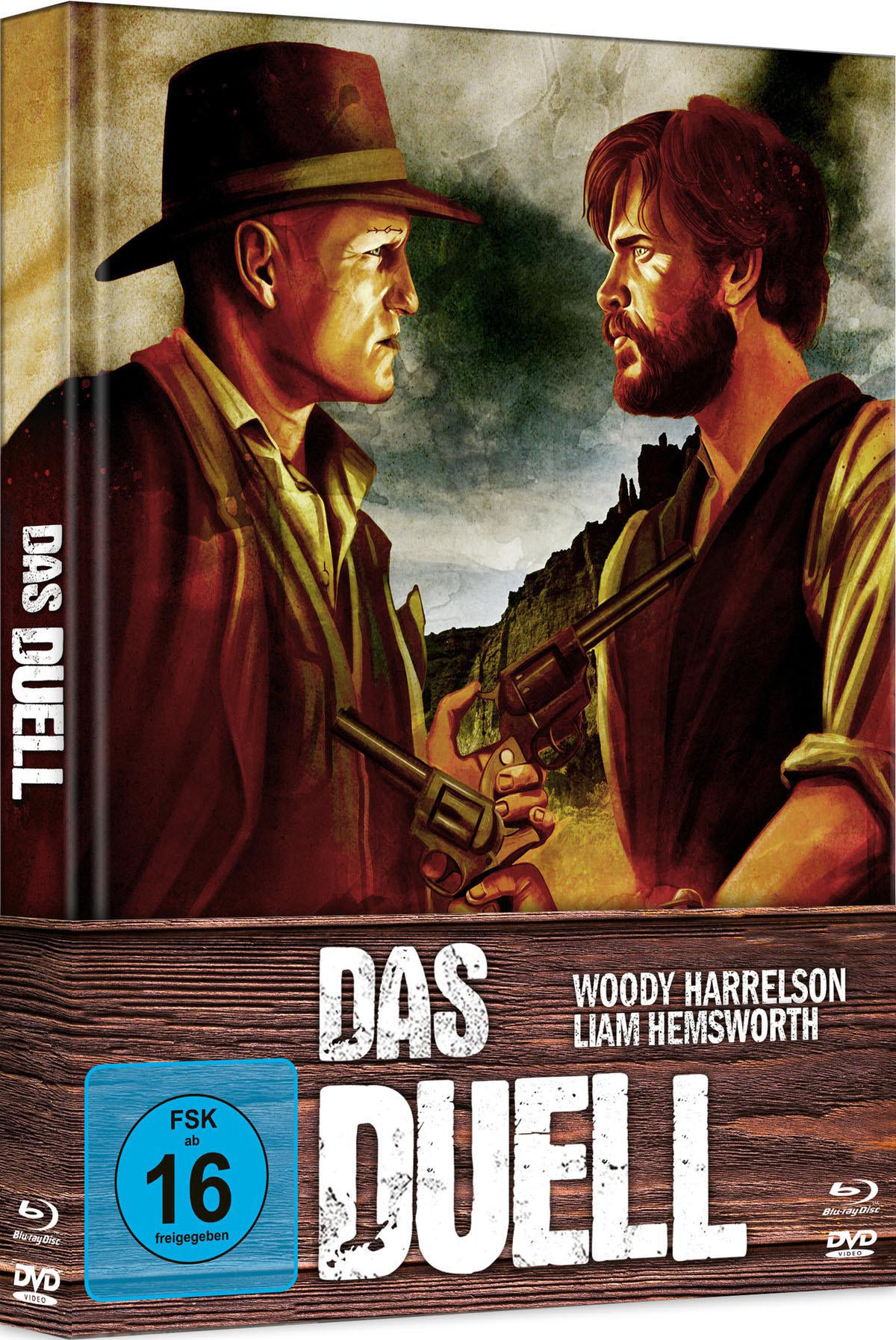 Das Duell - Mediabook Blu-ray DVD - auf Stück Limited Edtion 222 B + Cover (Blu-ray+DVD) 