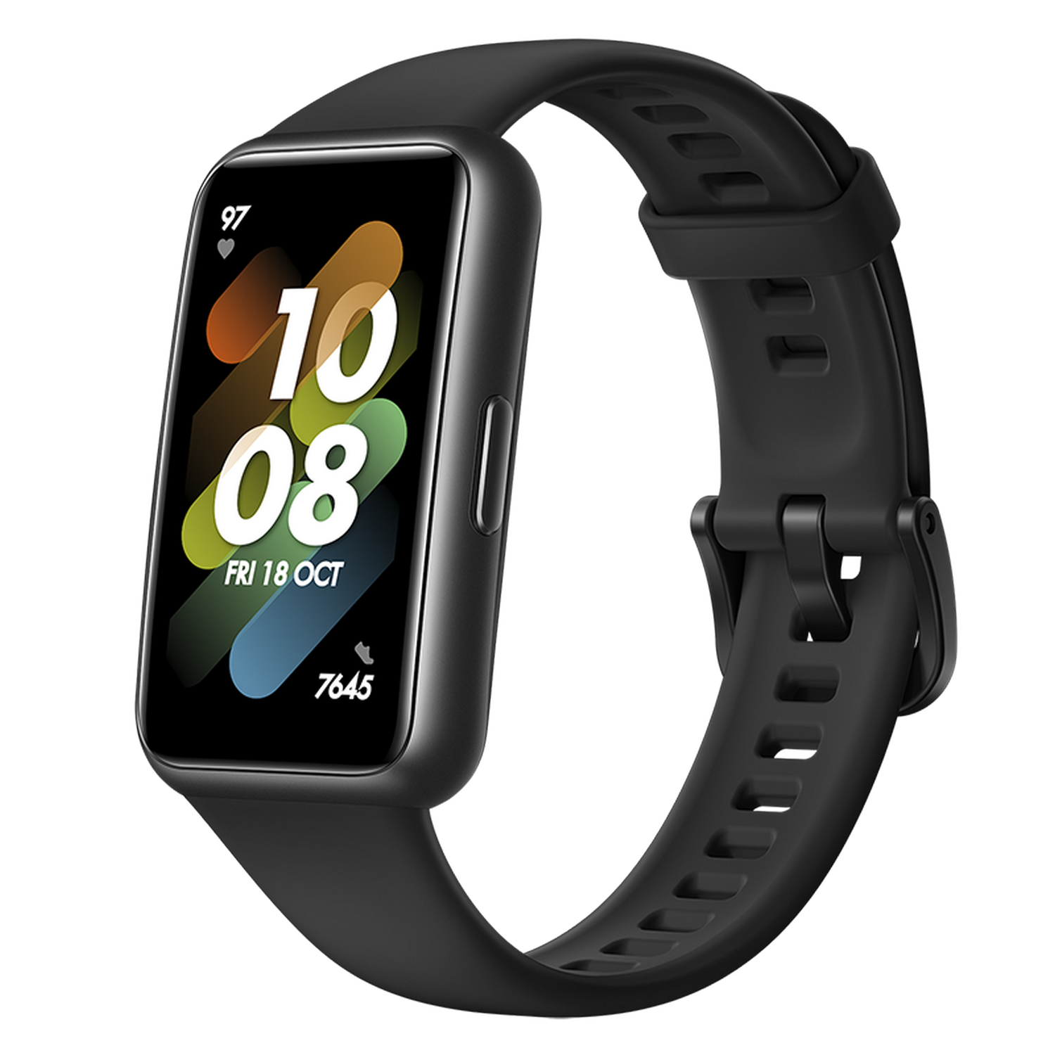 Huawei Band 7 graphite black smartwatch amoled 16 mm carbon fibre reinforced polymer cfrp bluetooth autonomía 14 negro pulsera 373