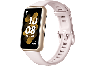 Smartwatch - Huawei Band 7, AMOLED, 16 mm, 96 modos de entrenamiento, Carbon Fibre Reinforced Polymer (CFRP), Bluetooth, Autonomía 14 días, Rosa