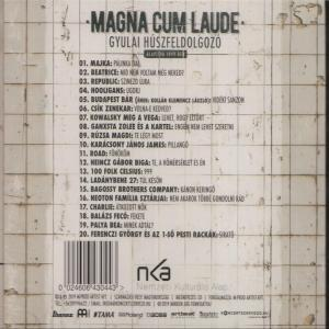 CD borító szöveggel, album névvel és számlistával. A zenekar a Magna Cum Laude.