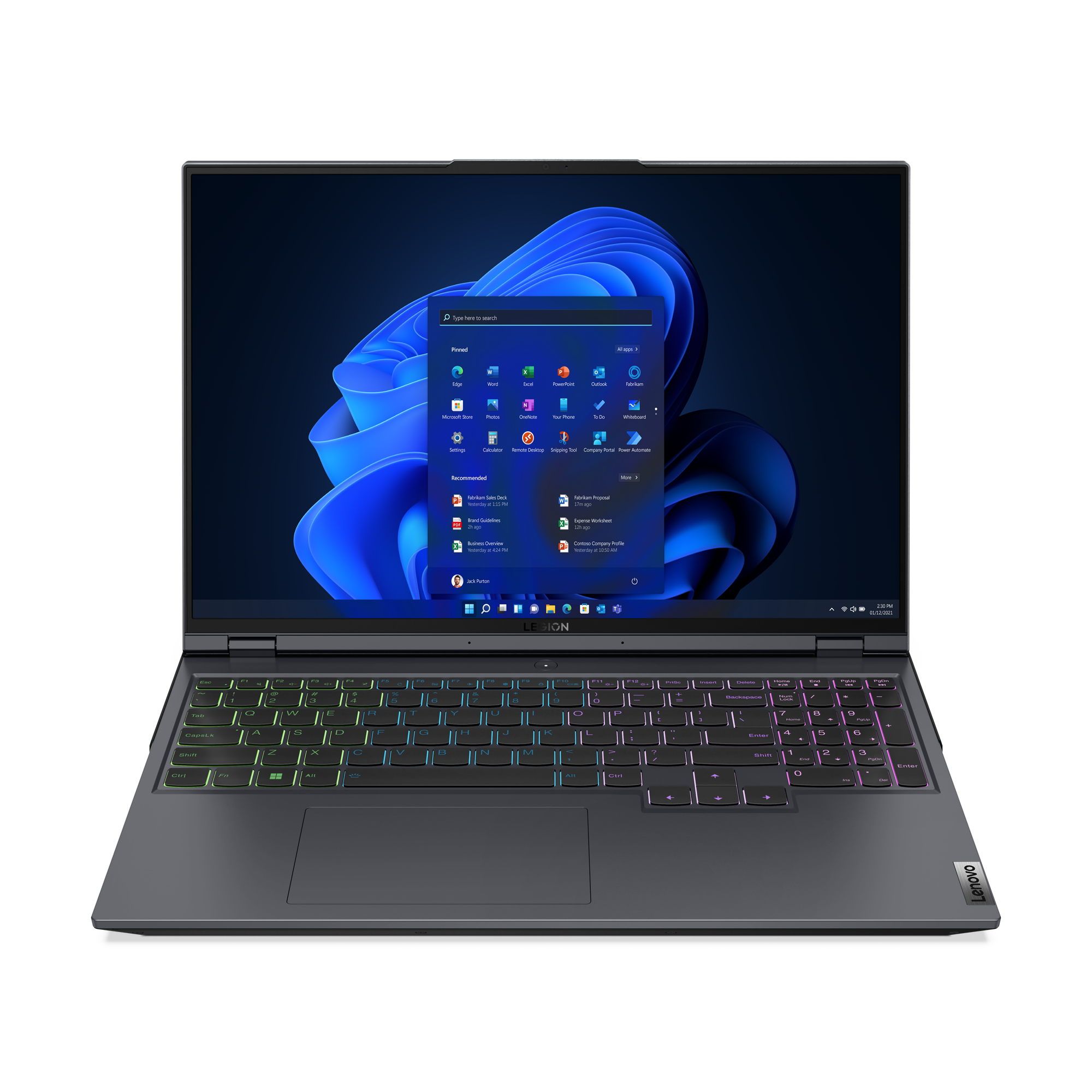 LENOVO Legion 5i Pro - 16 Zoll - Intel® Core™ i7 i7-12700H - 16 GB - 512 GB - NVIDIA GeForce RTX™ 3060 - Windows 11 Home