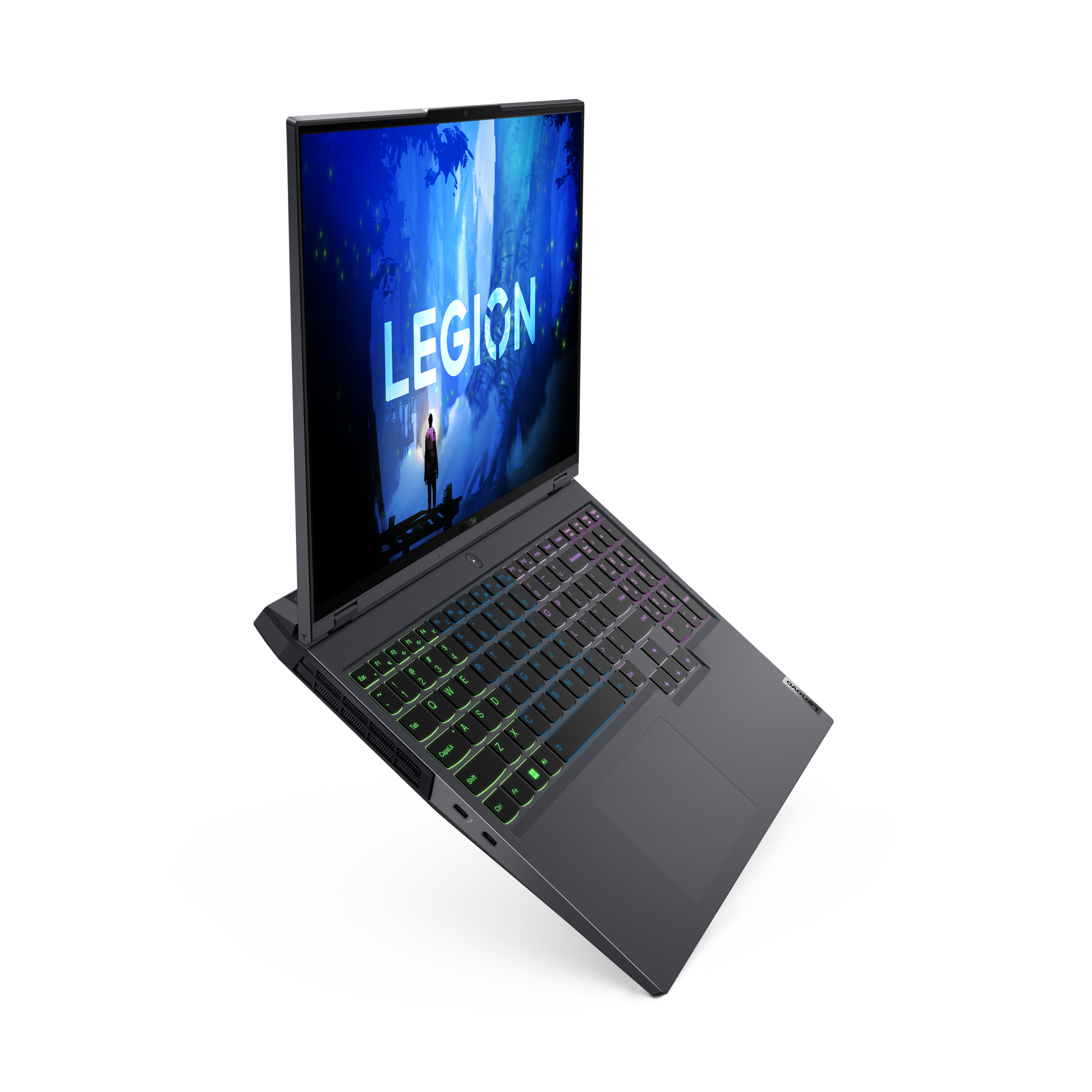 LENOVO Legion mit GB Windows Prozessor, GB 16 RTX™ Home Display, SSD, Pro, 16 5i Bit) GeForce Notebook, i7 3060, Grey (64 Zoll RAM, NVIDIA, 11 512 Storm Gaming Core™ Intel®