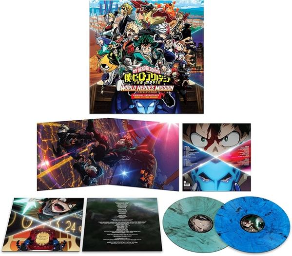 Vinylplatten-Set mit Albumcover und mehreren Schallplatten.