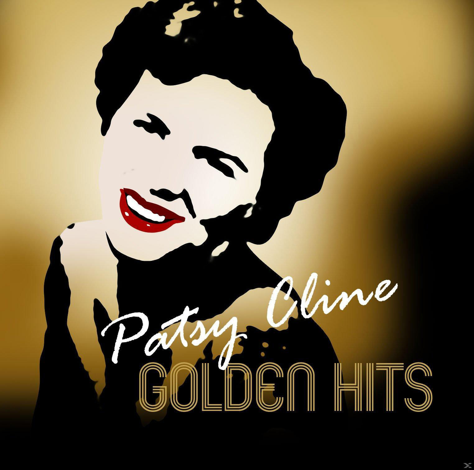 Patsy Clines Golden Hits Albumcover mit Porträt.