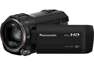PANASONIC Camcorder HC-V785EG-K, 6.03 MP, 20x Zoom, Hybrid OIS+, 1080/50p, 3.0 Zoll LCD, WLAN/NFC, Schwarz