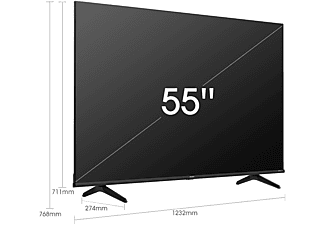 HISENSE 55E77HQ TV QLED, 55 pollici, QLED 4K, No