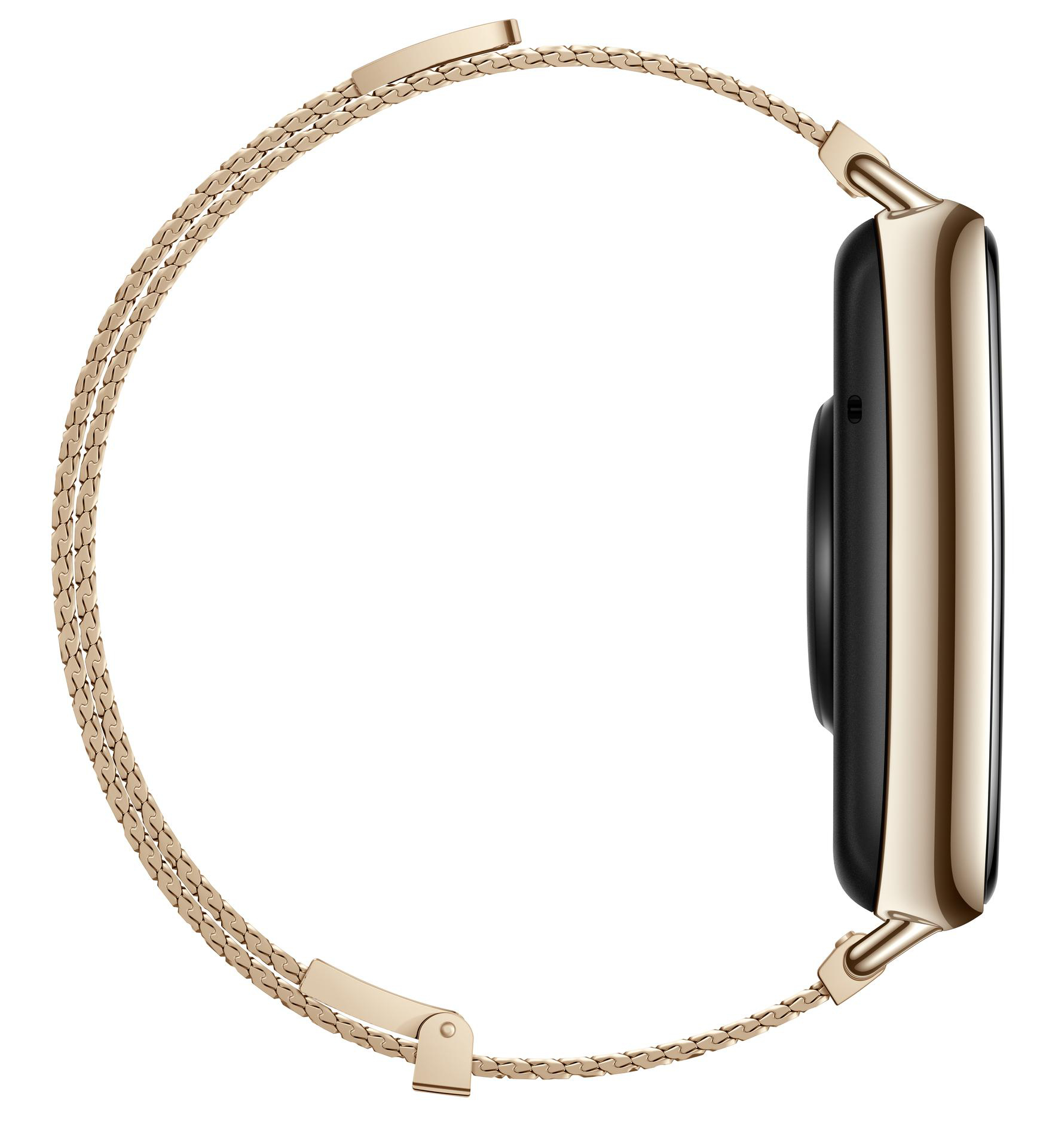 HUAWEI Watch Fit 2 Elegant Smartwatch Edelstahl (Milanaise), 140-210 mm, Premium Gold