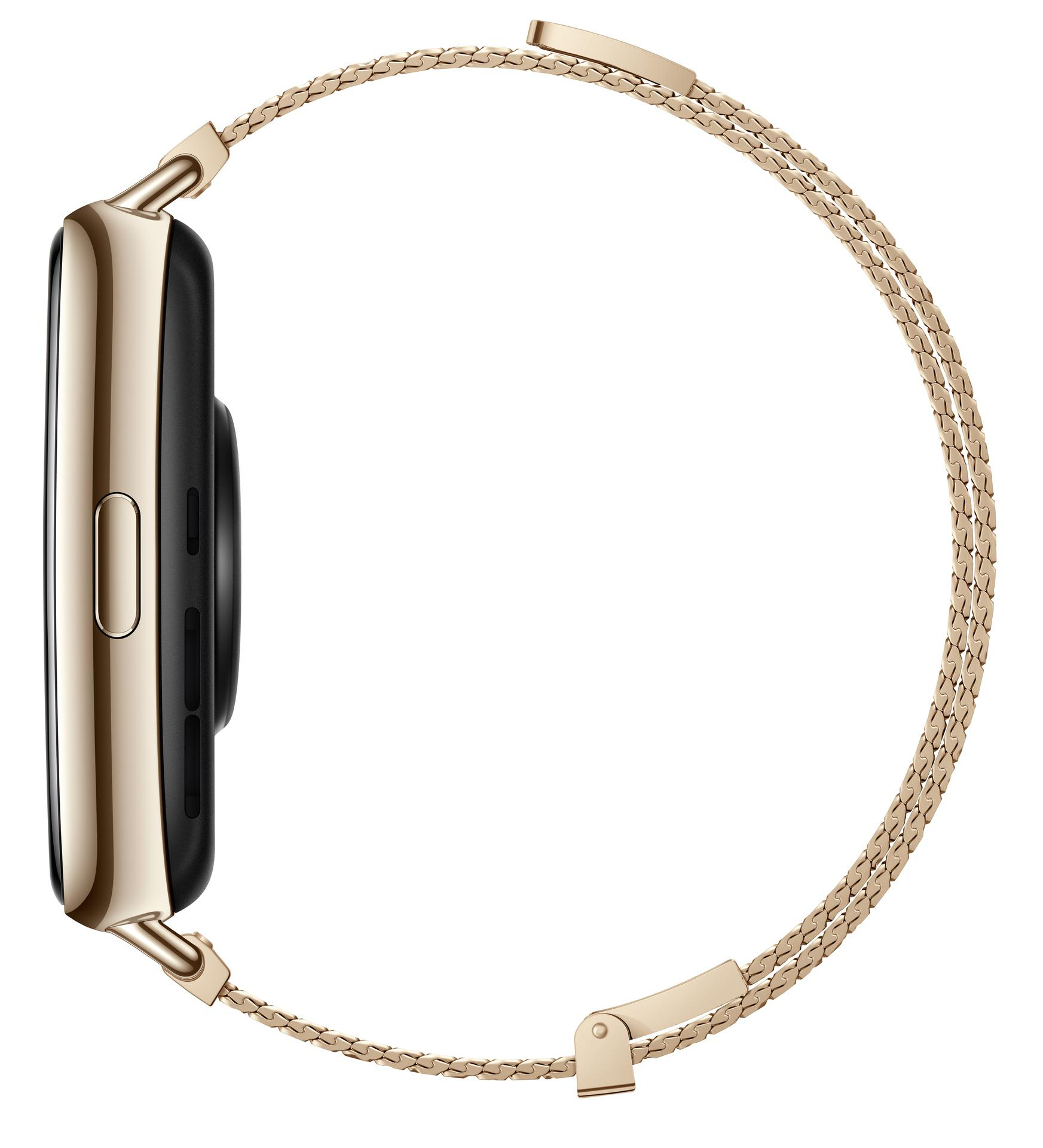 HUAWEI Watch Fit 2 Elegant Smartwatch Edelstahl (Milanaise), 140-210 mm, Premium Gold