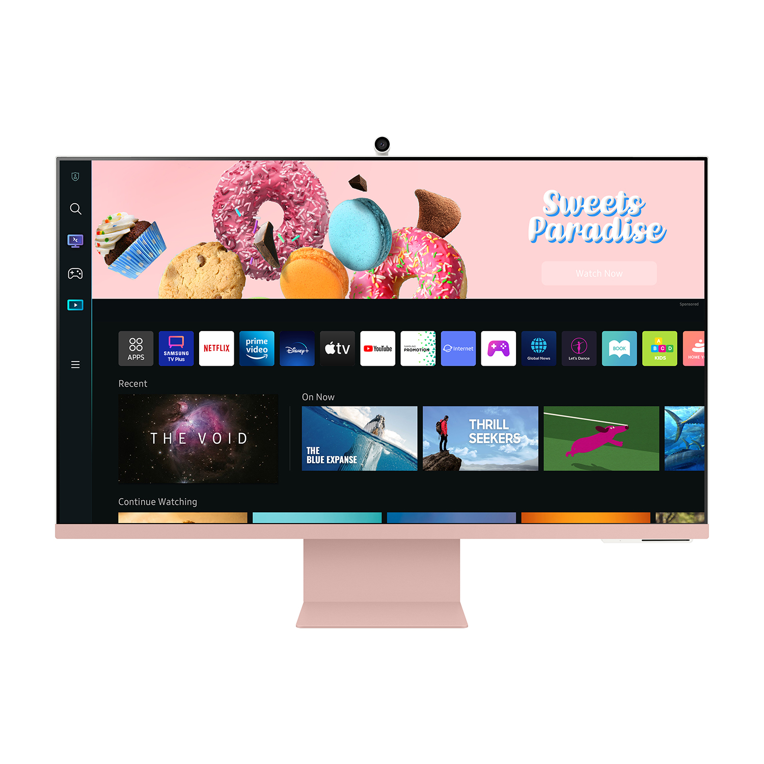 Samsung Smart Monitor M80B 32'' Monitor, 32 pollici, UHD 4K, 3840 x 2160 Pixel