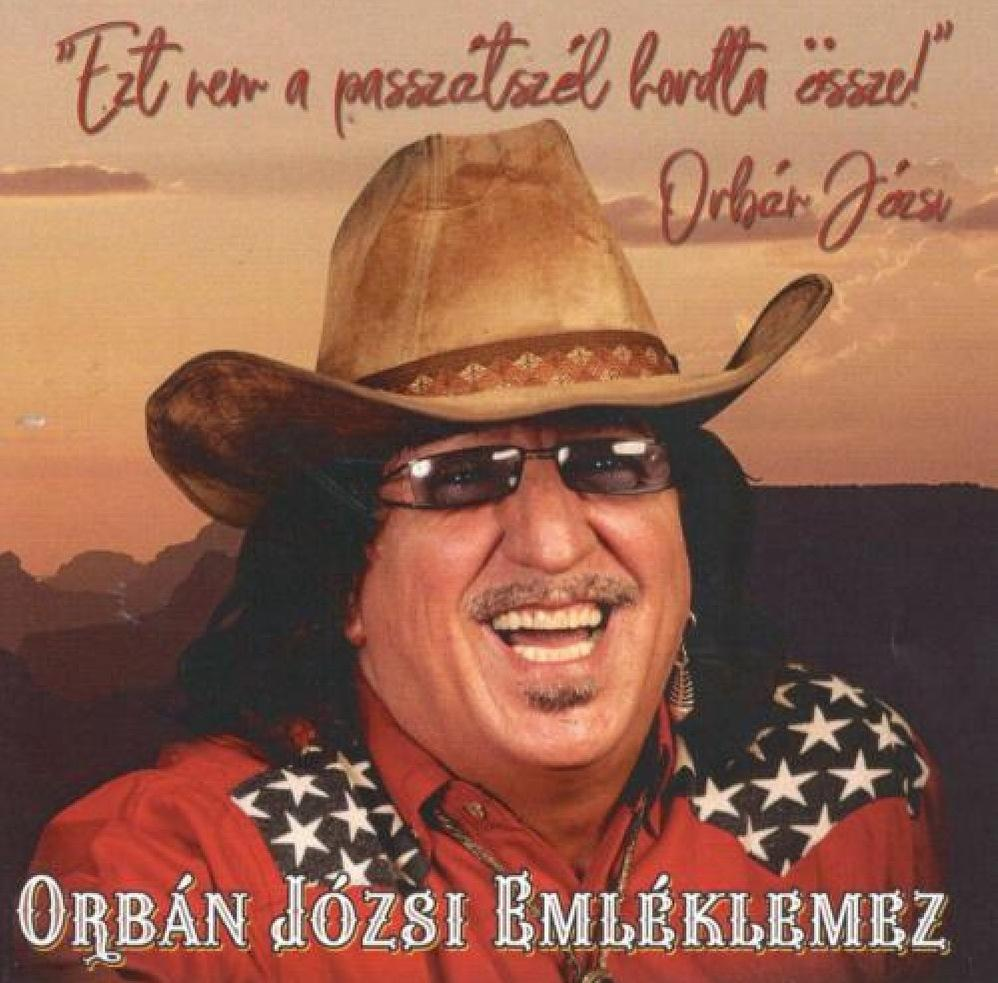 Album borító cowboy kalapos, napszemüveges férfival, mosolyog, szöveg: 'Ezt nem...'