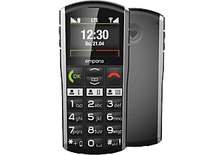 EMPORIA SIMPLICITY LTE - Telefono cellulare (Nero)