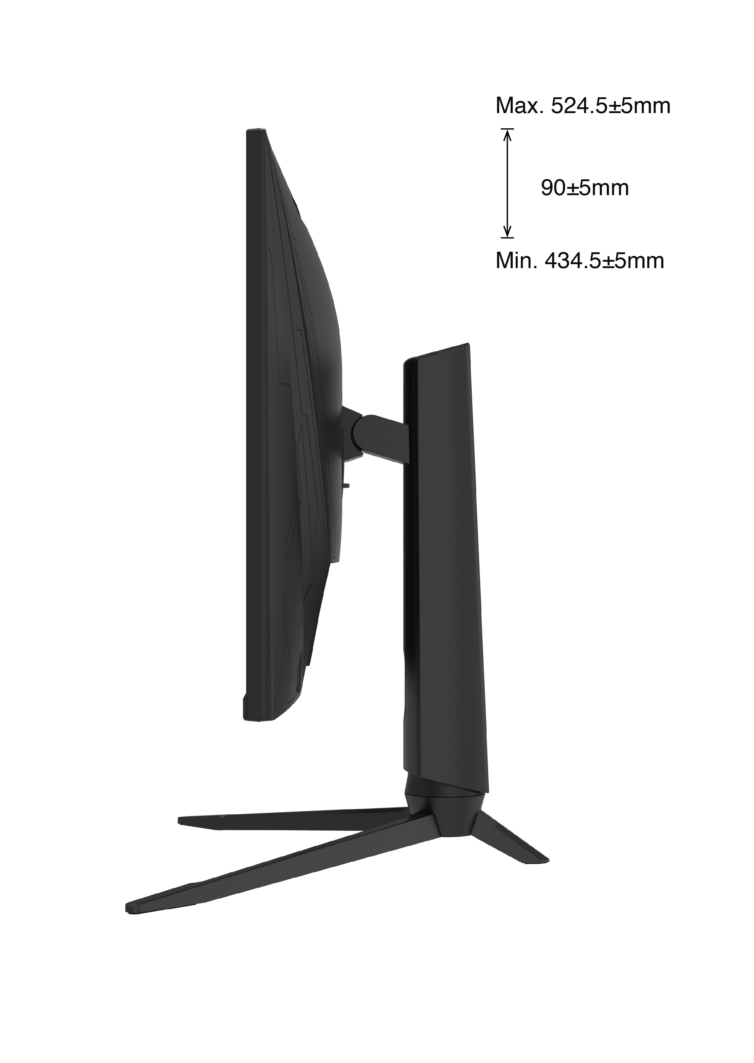 PEAQ PMO G270-FFK 27 Zoll  Full-HD  Gaming Monitor  1 ms Reaktionszeit  