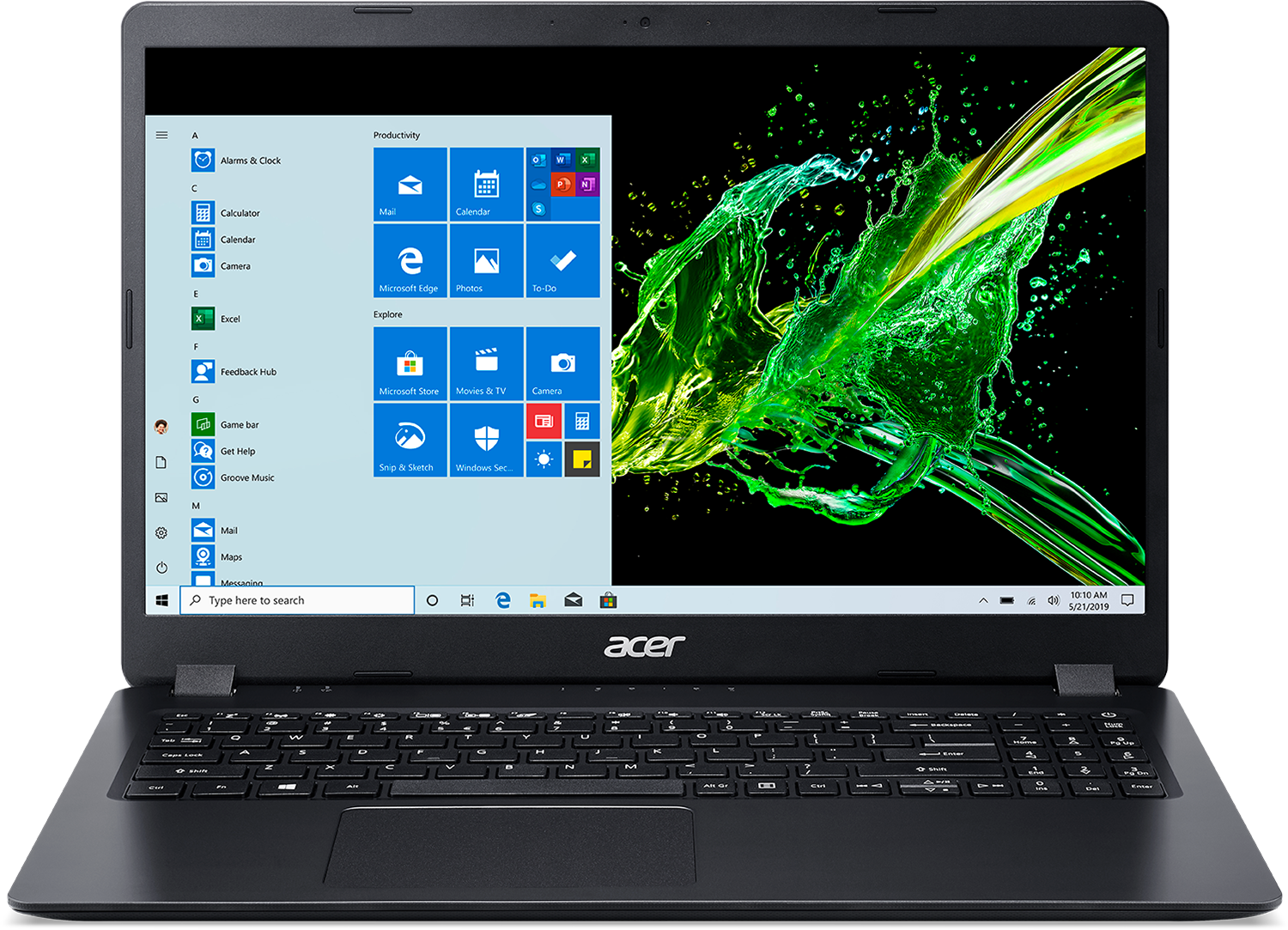 ACER ASPIRE 3 A315-56-59YF - 15.6 inch - Intel Core i5 - 8 GB - 512 GB