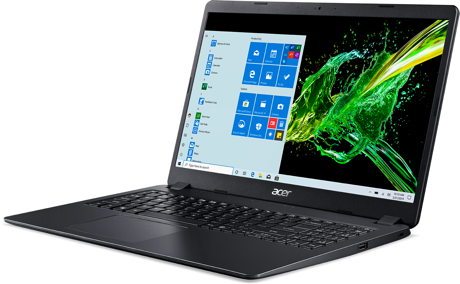 ACER ASPIRE 3 A315-56-59YF - 15.6 inch - Intel Core i5 - 8 GB - 512 GB