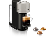 Cafetera de cápsulas - Nespresso® Krups Vertuo XN910B, 1500 W, 1.1 l, Wi-Fi, Bluetooth, Gris